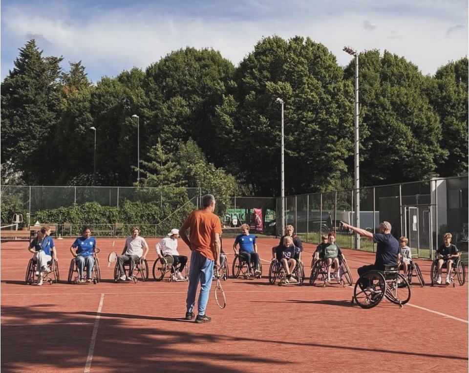 Rolstoelclinic tijdens OJT Griffensteyn